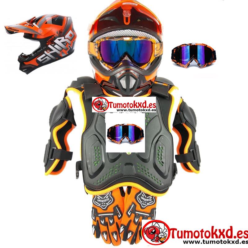 Pack de Proteccion Shiro Naranja