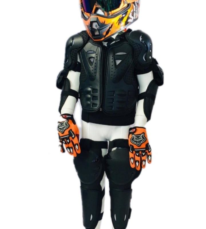 kit completo infantil moto cross 10