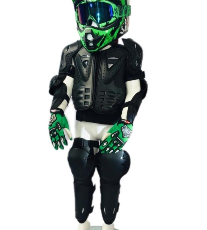 kit completo infantil moto cross