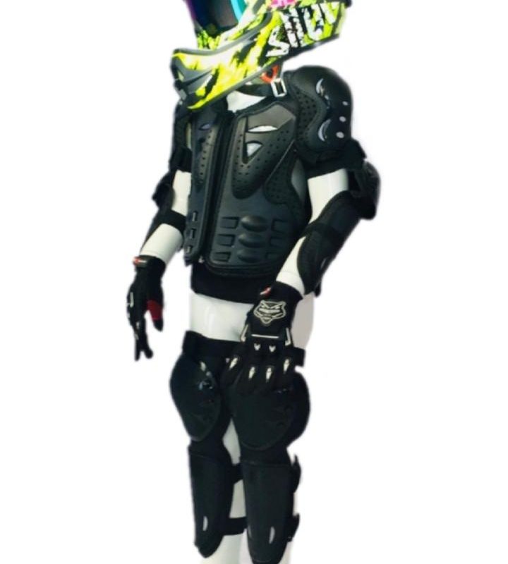 kit completo infantil moto cross 8